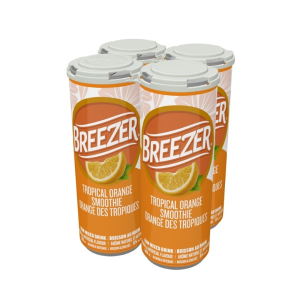 Breezer Tropical Orange Smoothie- 4 Pack